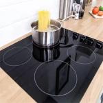 Black and White Ceramic Glass Sheet for Infrared Electric Cooker 3mm-12mm