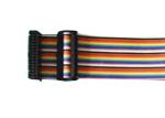 UL20012 28AWG Rainbow Ribbon Cable 30 Pin IDC 2.54*2.54 TO 30 Pin IDC 2.54*2.54