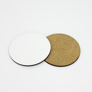 Wholesale Hot Selling Diameter 90/95/100mm Sublimation MDF Blank Coaster or Customized Printing from china suppliers