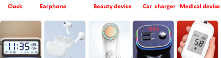 Side View SMD LED 0603 Red Color High Brightness for keyborad indicator