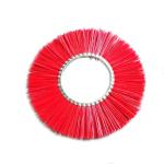 Poly Bristle Wide Sweeper Broom Brushes , Road Cleaning Brush Custom Size
