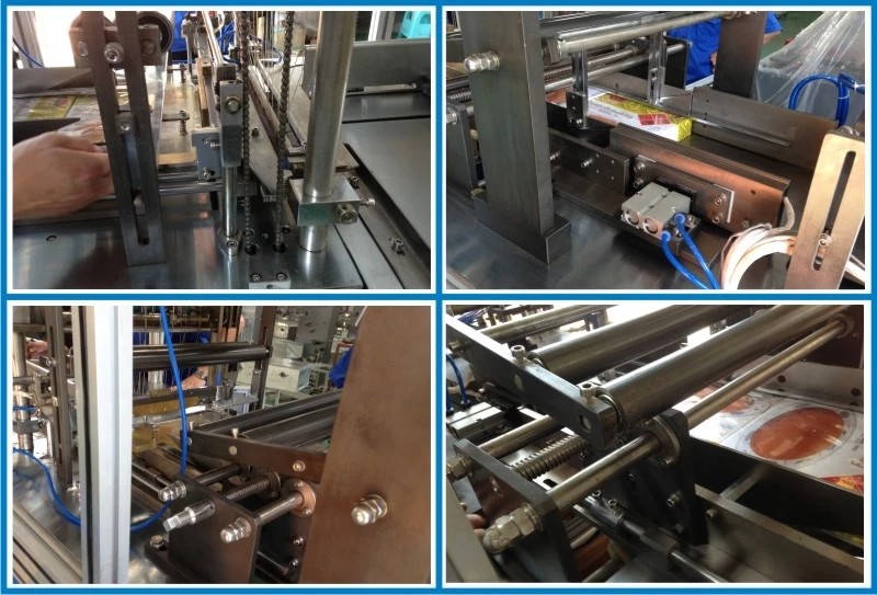 BOPP Plastic Film Box Cellophane Overwrapping Machine , Cellophane Wrapping Equipment