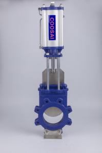 Wholesale DN250 Pneumatic Operated Unidirectional Knife Gate Valve from china suppliers
