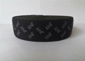 Wholesale 5 Cm Jacquard Elastic Band Gray On Black Home Textile Durable Eco Friendly from china suppliers