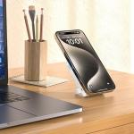 Wireless PowerBank Quick Charging 5000mAh 10W Black Magnetic Charger Fireproof