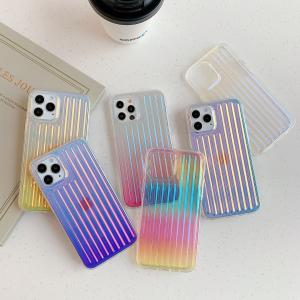 Wholesale Light Weight Gradient Color Anti Fingerprint Phone Cases For Iphone 12 Pro Max from china suppliers