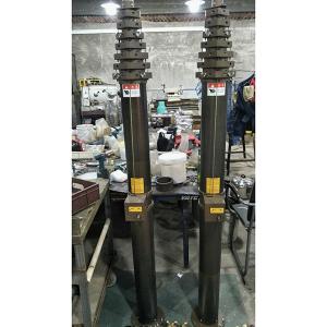 Wholesale 12m aluminum crank mast telescopic mast for mobile antenna manual crank telescopic antenna mast from china suppliers