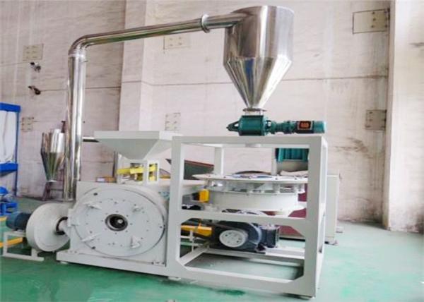 Automatic SKD11 Plastic Scrap Granulator Dust Free 100 Mesh 75kw Abrasion