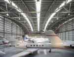Stacbed Steel Airplane Hangars Floding Hangar Door For Aircraft Hangar