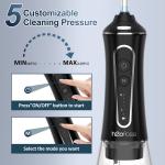 Mouth Jet Teeth Cleaning Professional Portable 400mL Pik Dental Irrigator Oral