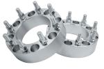 Heavy Duty Chevy Wheel Adapters 2" Thick , 8x210 Wheel Spacers GMC 3500