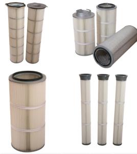 Wholesale Polyester Dust Filter Cartridge pleated filter cartridge air filter cartridge from china suppliers