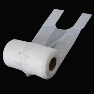 Wholesale Custom Printed T Shirt Plastic Grocery Bags Disposable Plastic Shopping Bags from china suppliers