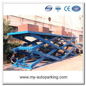 Wholesale 4 ton Hydraulic Car Scissor Lift/Car Elevator Parking System/Car Stacker Manufacturers/ Car Underground Lift from china suppliers