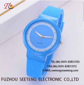 Wholesale wholesale children watches colorful silicone watch gift watch for promotion fashion watches  custom logo/color from china suppliers