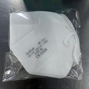 Wholesale CE 0598 Meltblown Folded FFP2 Filtering Half Mask from china suppliers
