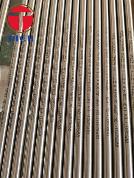 TP439 UNS S43035 DIN 1.4510 FERRITIC STAINLESS SEAMLESS STEEL PIPES FOR NUCLEAR