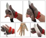 Stainless steel CUT RESISTANT GLOVES ring mesh chain mail mesh auti-cutting