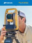 Topcon GM100 Powerful Total Station Dual Axis Tilt Sensor