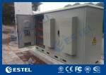 3 Compartments Outdoor Integrated Base Station Cabinet For Installation