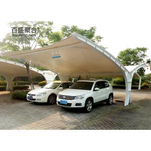 Wholesale Portable Car Parking Shed Storage with Prefabricated Metal Car Garage and White Coating from china suppliers