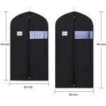 Men Dustproof 70gsm 60x120cm Non Woven Suit Cover