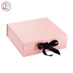 Luxury Fancy Paper Gift Box / Decorative Present Boxes Cube Shape