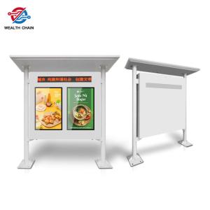 Wholesale Parks And Public Spaces Use 1080P Outdoor Signage Displays Dual Screens from china suppliers