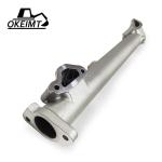 Excavator Engine Parts Cylinder Head Outlet Water Pipe DE12T
