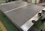 Custom Large Aluminum bar and plate fin Oil Cooler for heavy duty power