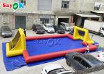 Kids Inflatable Games 10x7x2.5mH Digital Printing Inflatable Football Field For