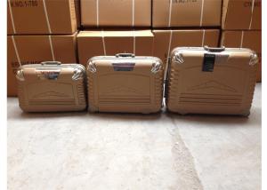 Wholesale 4 Wheels Travel Cross 3 Piece Suitcase Set Waterproof ABS Material With Oxford Cloth Lining from china suppliers