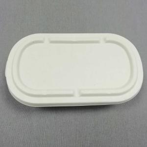 Wholesale 850ml 2-Components 100% Compostable Hot Food Container Biodegradable Natural-Pulp Bento Lunch Box Saving Environment from china suppliers