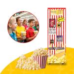 Cinema Snack Self Service Popcorn Machine Amusement Park Metal Popcorn Vending
