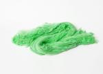 White Green Dyed Polyester Tow Anti - Pilling Good Elongation Rate
