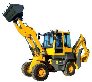 Wholesale 65KW Front End Shovel Loader Four Wheel Drive 0.2m3 Excavator Bucket from china suppliers