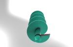 APFSH-R Single Cut Conical Rock Auger