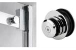 Sliding Barn Door and Hardware Kit in Stain/Mirror/Polish Finish for Open Style