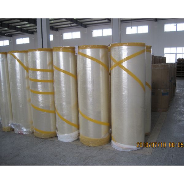 Water Resistant AdhesiveTape BOPP Jumbo Roll Polypropylene Film 40mic / 42mic / 45 Mic