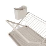 ‌Foldable Dish Drainer Rack - Space Saving Collapsible Kitchen Organizer for
