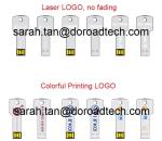 Free Logo Metal Key 3.0 USB Stick/Bulk Sale USB Flash Frive with Real Capacity