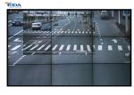 1.8mm Bezel 200W 350cd/m2 LCD Video Wall Display
