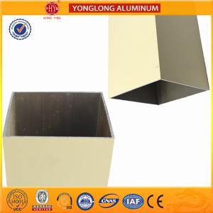 Wholesale Rectangle Powder Coated Aluminium Extrusions / 6063 6063A Aluminum Window Frame Profile from china suppliers