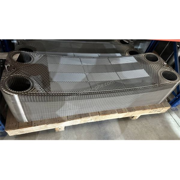 GEA Gasketed Plate Heat Exchanger Plate Herringbone Pattern SGS