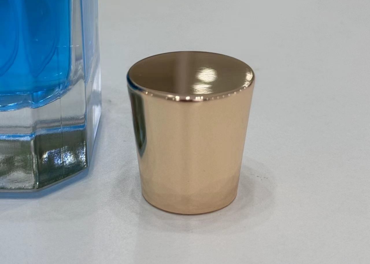 High Quality Customized Color Perfume Bottle Caps Zinc Alloy Perfume Lids