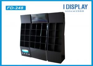 Wholesale Black Four Shelf Free Cardboard Retail Display Stands Units For Beverage from china suppliers