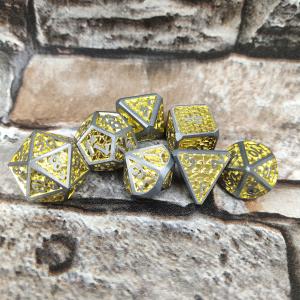 Wholesale Pokemon card Wholesale Glow Polyhedral Black chip Dice Sets Polyhedral from china suppliers