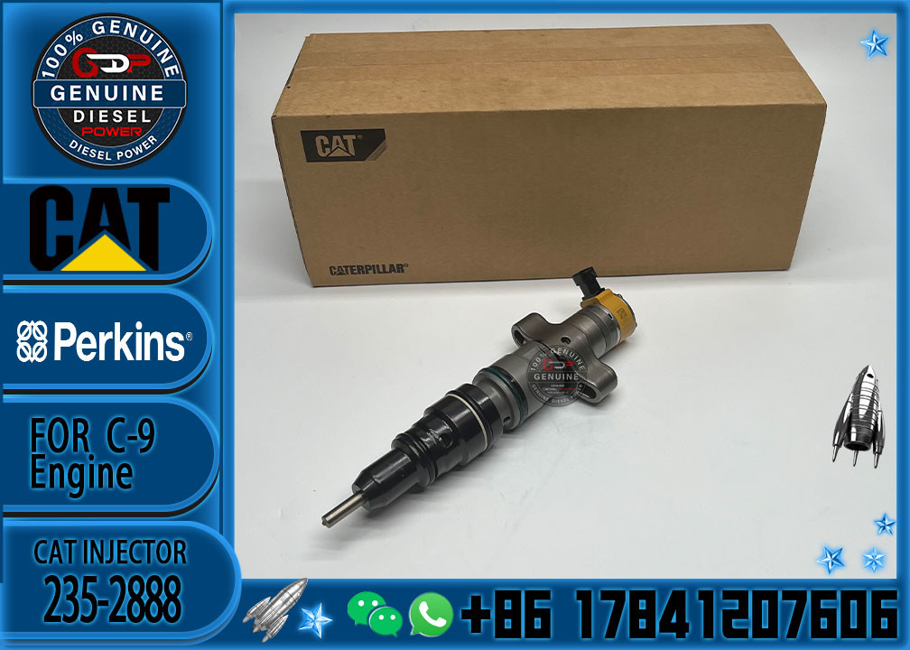Diesel Engine Fuel Injector Excavator Accessories Diesel Motor Parts 2352888 235-2888 for CAT CAT C-9