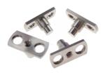 6 x 10 mm Titanium Machined Parts Shaft for Ball Bearing TA6TI HRC 35