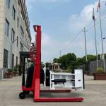 500kg 700kg 1000kg 90 Degree Semi Electric Roll Stacker With Fixed Leg For